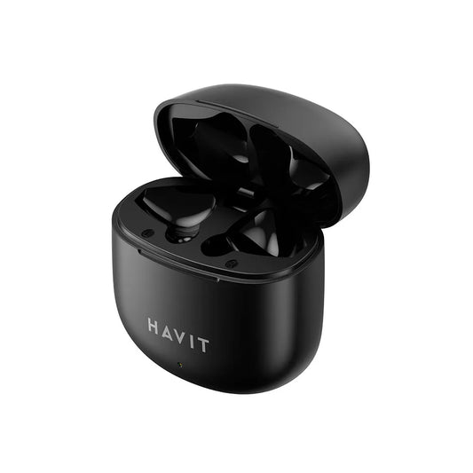 Fone de Ouvido Bluetooth HAVIT TW976 , TWS, Até 5 horas de reprodução Preto