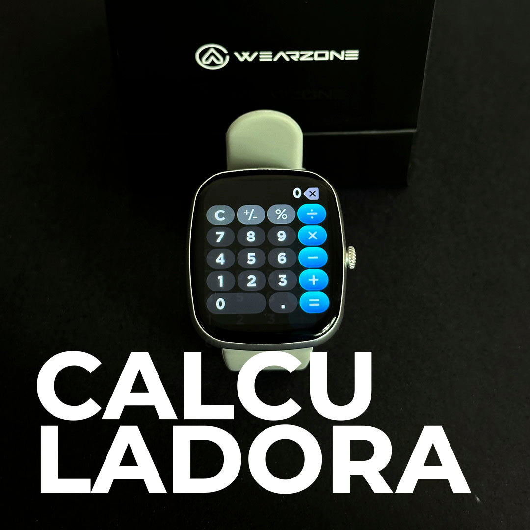 Easy - Smartwatch Wearzone Prova D'água 45mm 4 Dias de Bateria