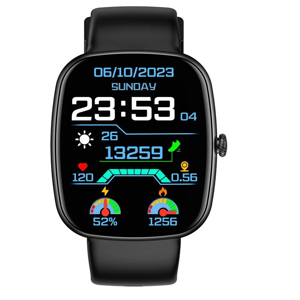 Easy - Smartwatch Wearzone Prova D'água 45mm 4 Dias de Bateria