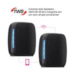 Caixa de Som AIWA Speaker, 15W, Bluetooth, IPX4, RGB, AWS-SP-03